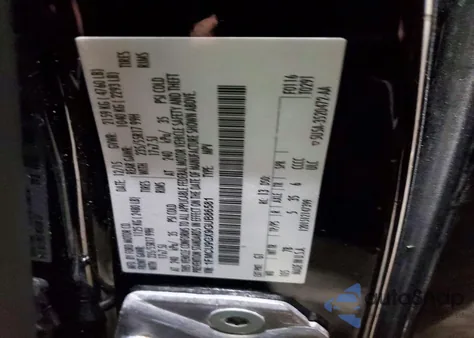 2016 Ford Escape Se z USA, uszkodzony, nr VIN 1FMCU9GX9GUB86581